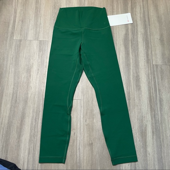 Lululemon Align High-Rise Crop 23" Everglade Green - Picture 3 of 4
